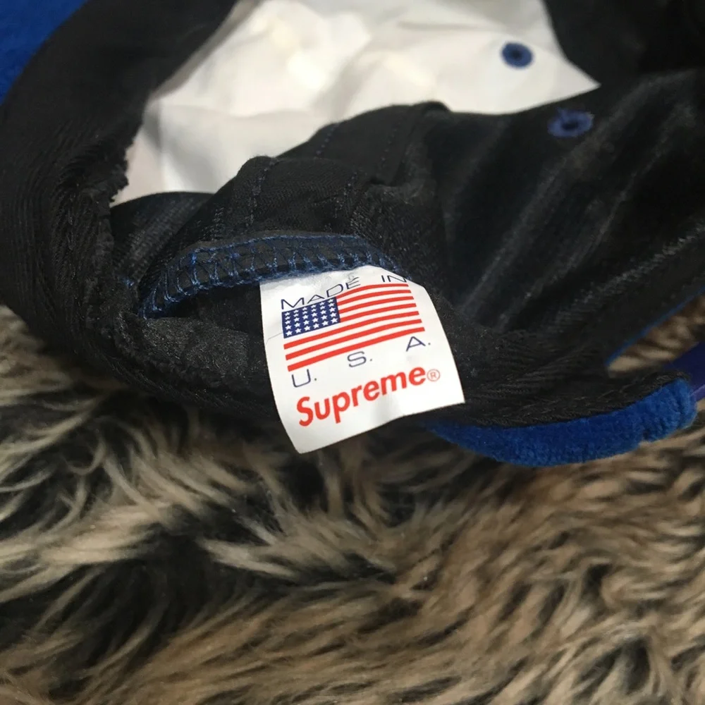 Supreme Blue Logo Hat - Picture 6 of 6
